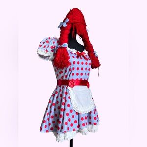 TRICKZ N TREATZ Vintage Doll Costume Dress Set